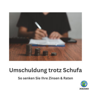 Ist eine Umschuldung trotz negativer Schufa möglich? Ja! Erfahren Sie, wie Sie hohe Zinsen senken, Ihre Monatsraten reduzieren und welche Optionen es gibt.