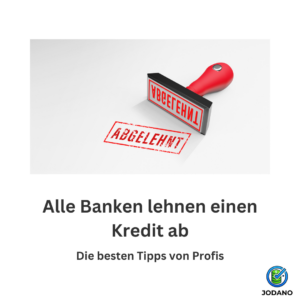 Ihr Kreditantrag wurde abgelehnt? Auch bei negativer SCHUFA oder geringem Einkommen gibt es noch Möglichkeiten. Jetzt Alternativen entdecken & Chancen prüfen.